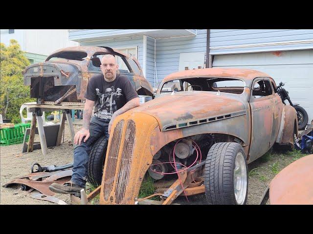 Intro to the Projects and Bodywork with a Chainsaw on the Rat Rod