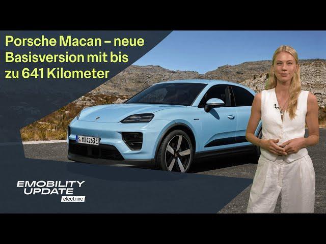 Neue Porsche Macan Basiversionen / Lucid Air Pure 2025: Beste Effizienz jemals? - eMobility Update