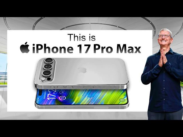 iPhone 17 Pro Max Release Date and Price - MASSIVE DESIGN LEAK!