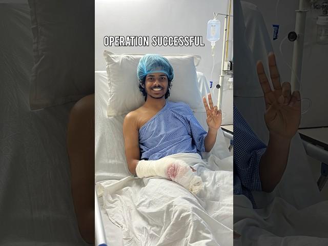 FINALLY HAND SURGERY DONE️ #india #vsavlogs #ytshorts #shorts #youtubeshorts #viral #yt