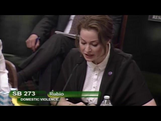 Esmé Bianco testifies for the Phoenix Act