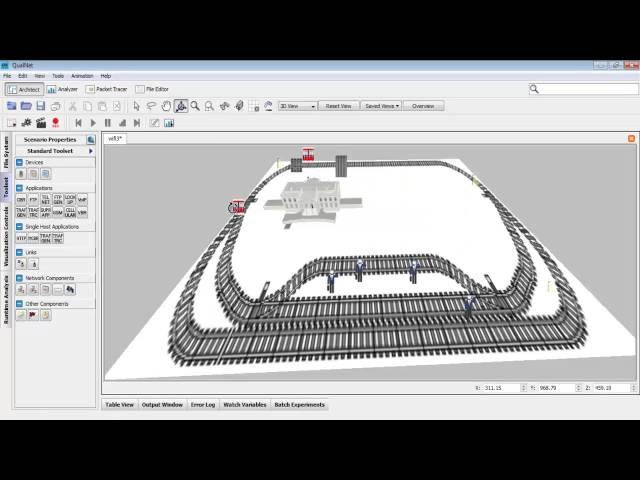 Wifi network simulator thesis