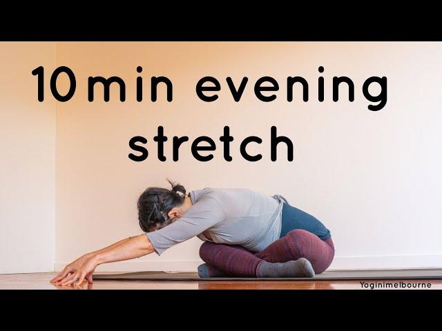 10min evening yoga stretch | deep sleep | relaxation