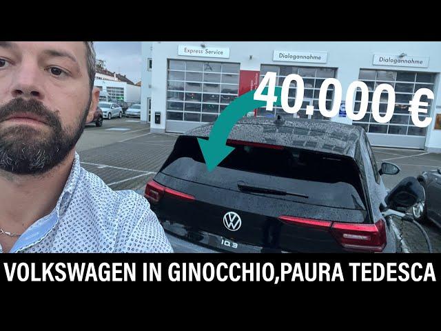 CRISI NERA VOLKSWAGEN SPIEGATA+vi mostro vari modelli (dalla #germania )