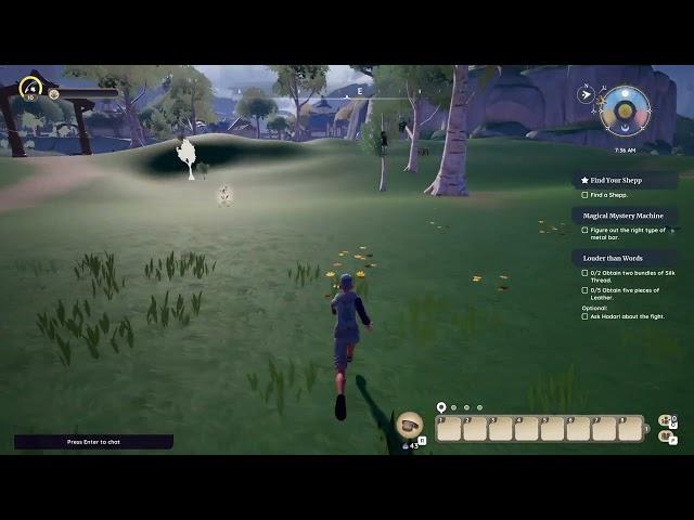 Obtain two bundles of Silk Thread, Palia Quest Objective