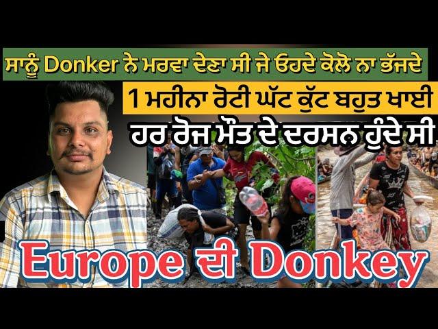 Donkey story Europe 21 ਦੇ ਮੁੰਡੇ ਨੇ ਲਾਈ Europe ਦੀ Donkey #podcasts #usadonkey #punjab