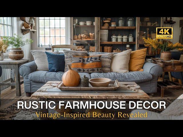 Unlock the Secrets of Rustic Farmhouse Decor | Vintage-Inspired Beauty Revealed