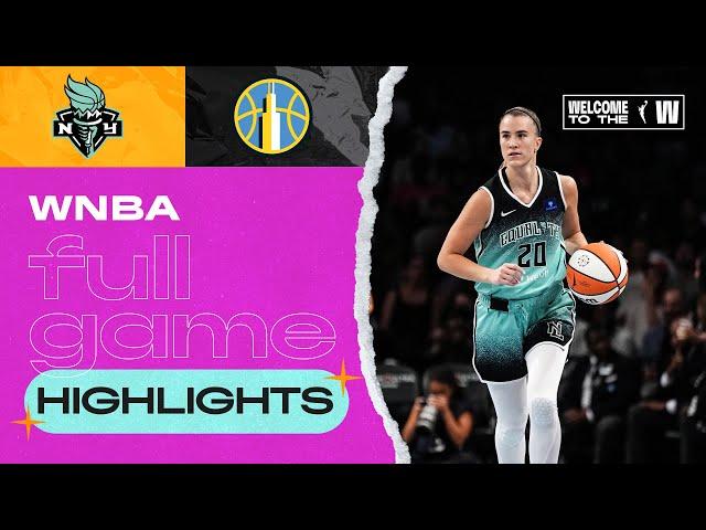 Chicago Sky vs. New York Liberty | FULL GAME HIGHLIGHTS | July 11, 2024