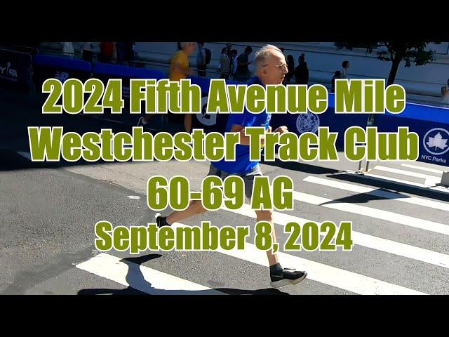 2024 Fifth Avenue Mile 60-69 age group