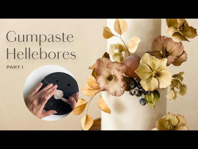 Gumpaste Flowers for Beginners: Hellebore Tutorial Part 1