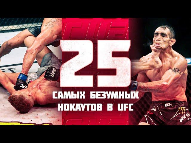 25 Crazy Knockouts in UFC History