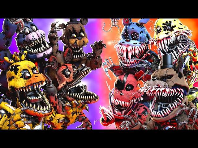 [SFM FNaF] Corrupted vs Nightmare VR