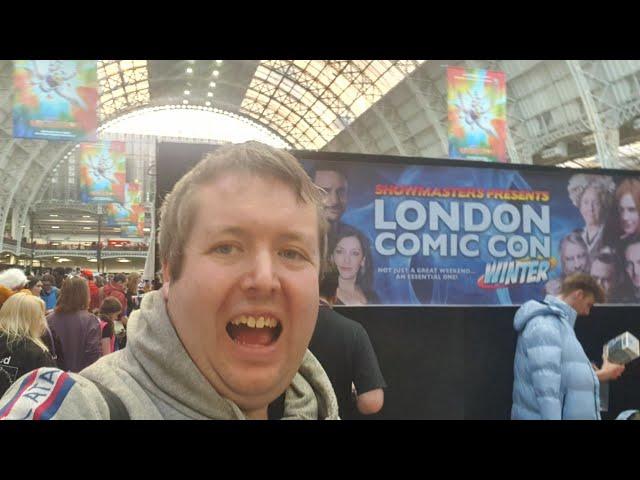 London film and comic con 2023 winter full walk round