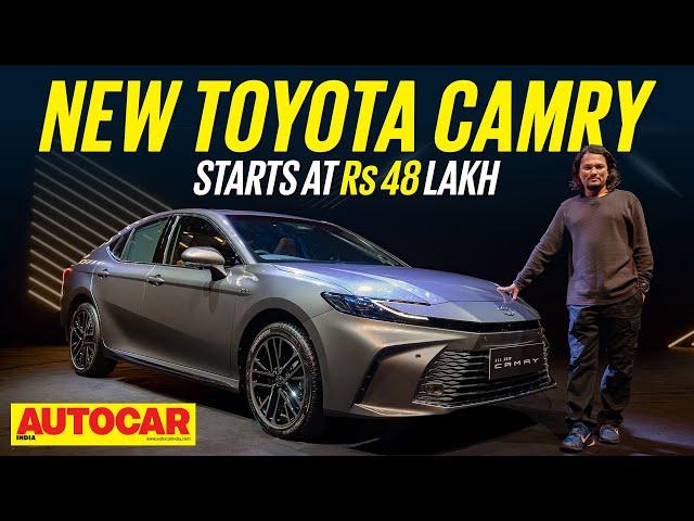 2025 Toyota Camry - More Lexus-like inside and out | Autocar India