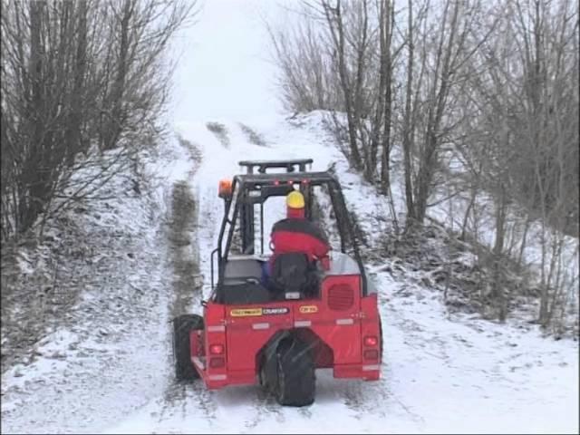 Palfinger Truck Mounted Forklift - Building Material / Timber Delivery (USA)