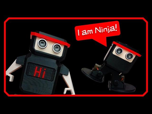 Featuring Otto DIY Ninja Starter and Humanoid, Arduino educational robot that can walk & roll