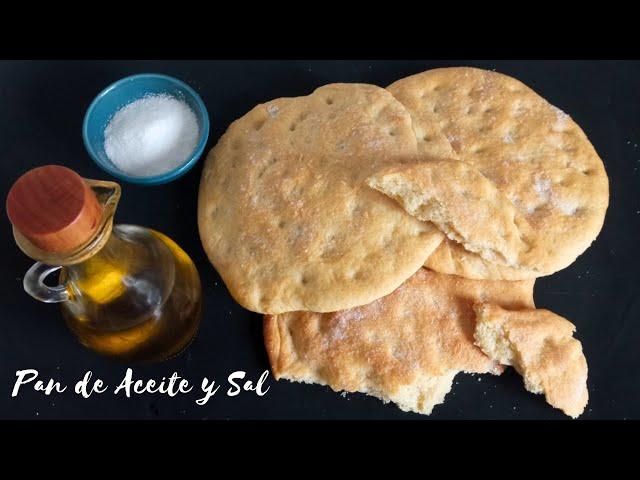 Pan de Aceite y Sal Coca D'Oli i Sal Valenciana