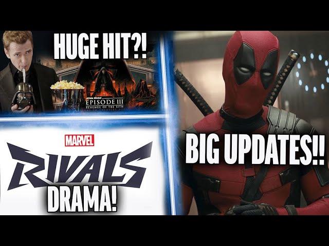 BIG Deadpool MCU Updates, Star Wars Has A HIT, & Marvel Rivals COOKED?!
