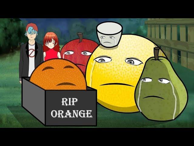 SAD ANNOYING ORANGE  FUNERAL | SLICED | FNF animation