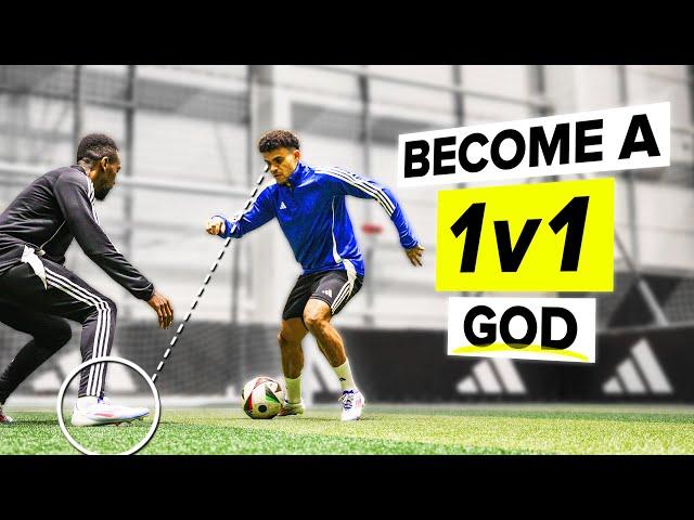 Improve your 1v1 dribbling with Luis Diaz as your teacher