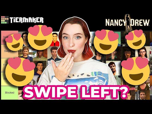 Ranking Nancy Drew video game characters by how dateable they are (tier list)