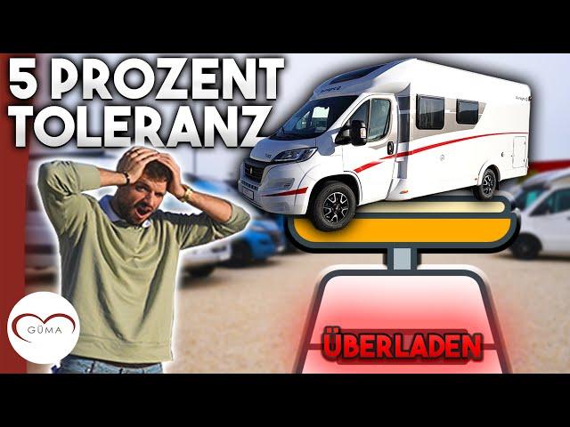 Gewicht beim Wohnmobil!  | 5%-Toleranz - Was hat sich geändert? | Alle Details erklärt | GÜMA TV