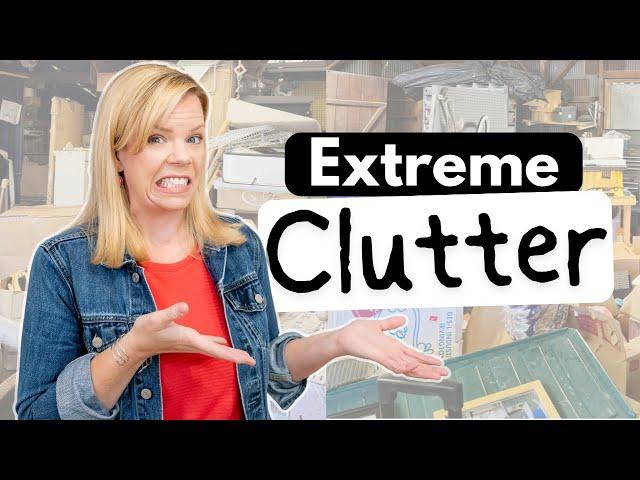 Messy Space Makeover - Huge Declutter!!