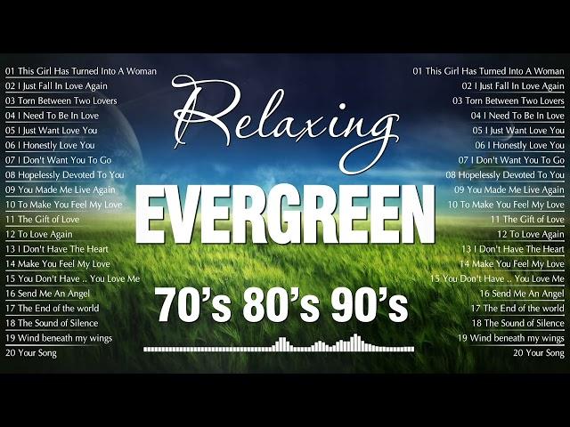 Cruisin Love Songs CollectionThe Most Beautiful Evergreen Love Songs For RelaxingLove Songs 80 90