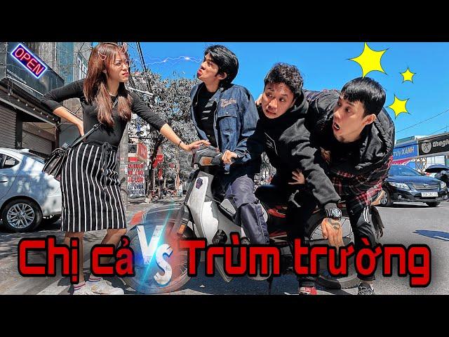 HÀI : CHỊ CẢ VS TRÙM TRƯỜNG ( CƯỜI VỠ MỒM ) #Shorts