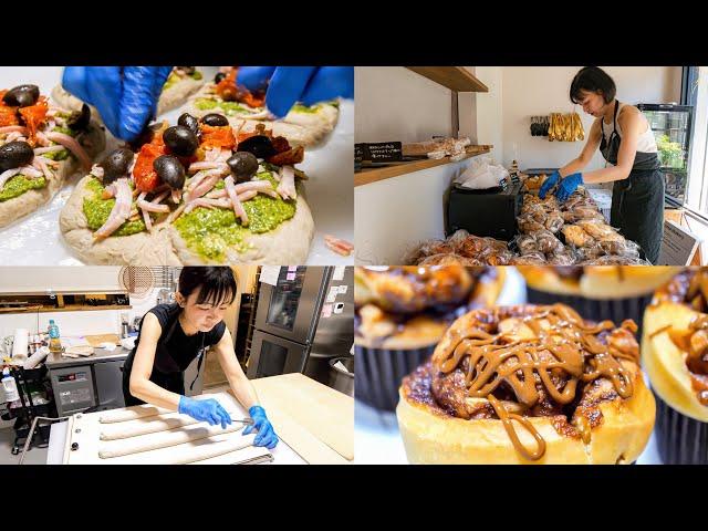 Amazing and Charming Woman Baker of a Popular Bakery in Osaka, Open 2 Days a Week!