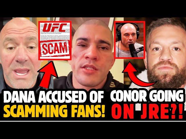 Dana White ACCUSED of SCAMMING UFC FANS!? Conor McGregor on Joe Rogan PODCAST!? Alex Pereira