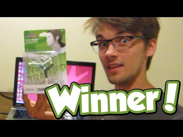 Winner of the Wii Fit Trainer Amiibo Giveaway! - Horbro