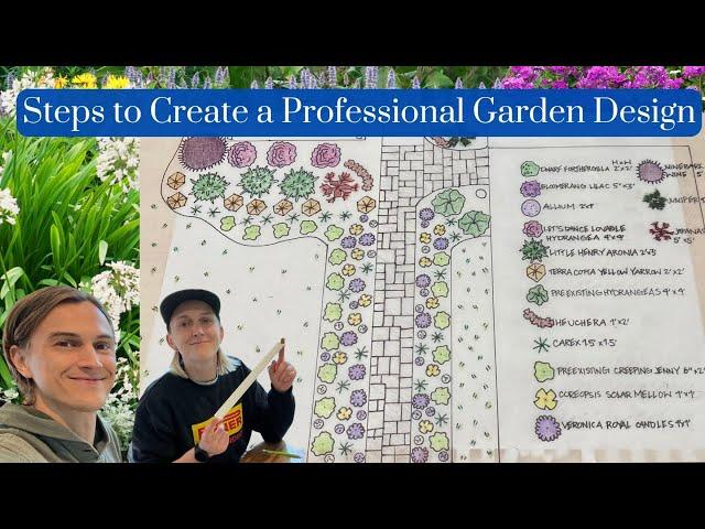 Creating a Professional Garden Design from Scratch - Step by Step Tutorial