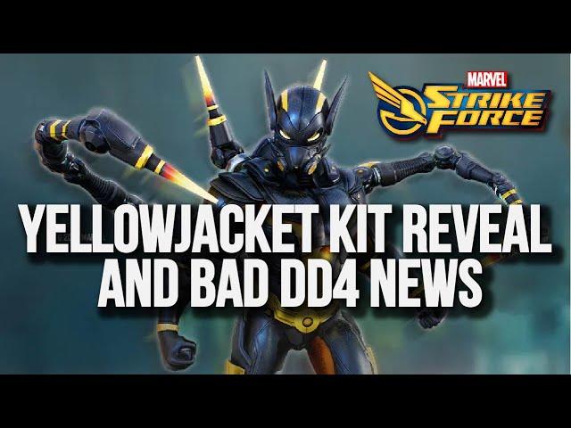 Yellowjacket Kit, Strike Time Info, & Bad DD4 News I Marvel Strike Force News