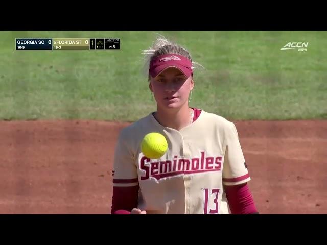 Georgia Southern vs  #5 Florida State | Women Softball Mar 5,2023