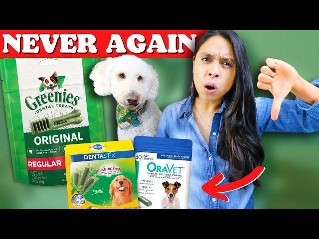 WORST Dental Treats?!  Why I tossed these, & what I use instead!