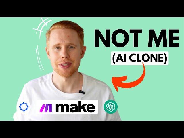 How To Create Your Own AI Clone For Videos (100% Automated)