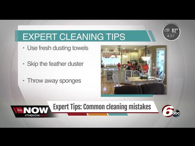 Expert tips: Common cleaning mistakes from The Cleaning People