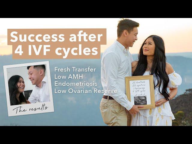 Our 4th IVF Cycle was SUCCESSFUL!! - Fresh Transfer, ICSI, Low Ovarian Reserve, Low AMH (Australia)
