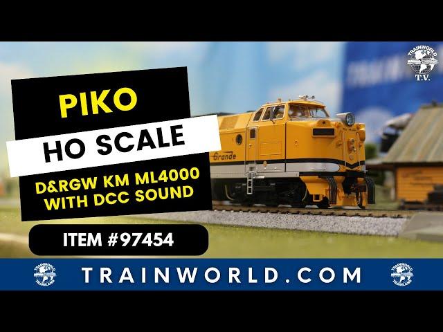 Piko HO Scale D&RGW KM ML4000