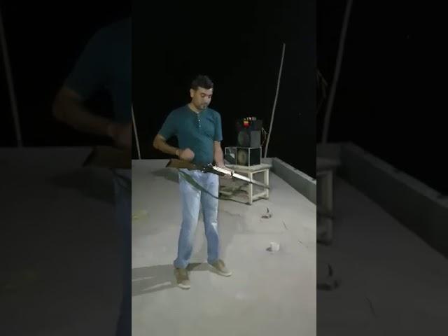 My 12 bore firing at Diwali night