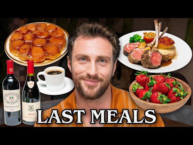 Aaron Taylor-Johnson Eats His Last Meal