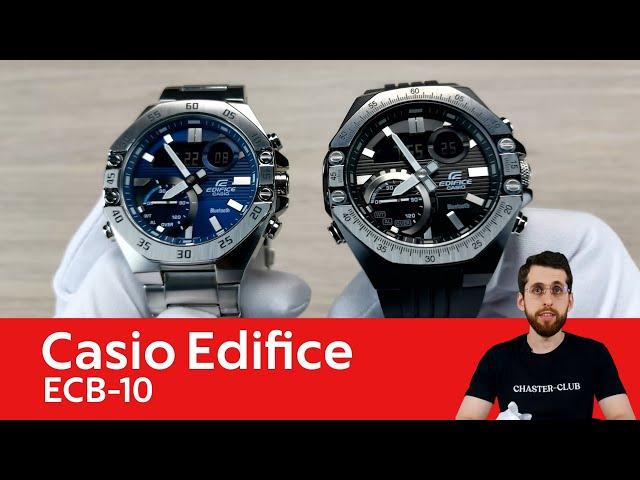 Напомнят о встрече, засекут время / Casio Edifice ECB-10