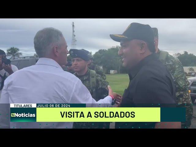 Titulares de Teleantioquia Noticias – sábado 06 de julio del 2024