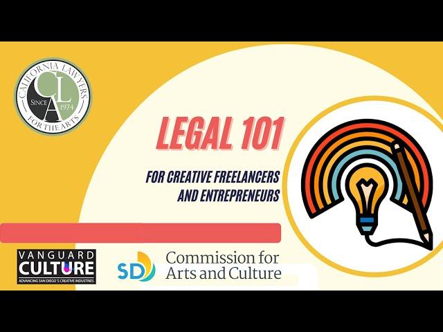 Legal 101 for Creative Freelancers and Entrepreneurs