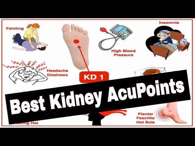 Best Acupuncture Points of the Kidney Channel