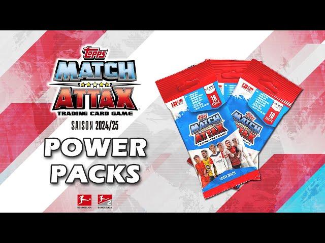 TOPPS Bundesliga Match Attax 2024/25 - POWERPACKS