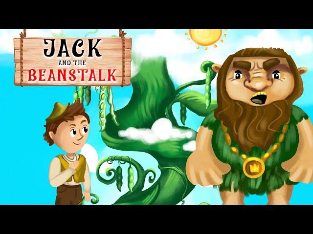 Jack and the Beanstalk  | Fairy Tales & Bedtime Stories For Kids | Kiddom Tales