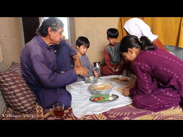 Village life in Afghanistan | Rural life in jaghori AFG | Cooking local food of Hazara people.