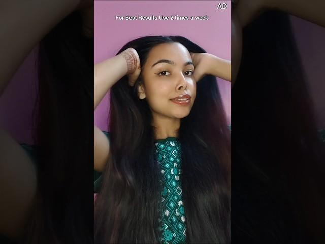 Indulekha hair oil review️ #shortsfeed #haircare #indulekhahairoil #hairgrowthtips #goodhair #grwm